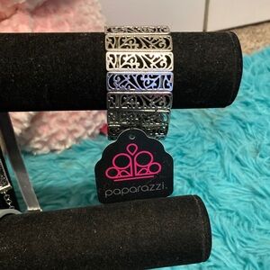 Paparazzi Intricate Silver Bracelet